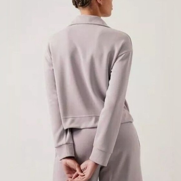 NWT Athleta Seasoft 1/4 Zip Sweatshirt Size 2X - Picture 3 of 8